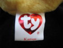 Ty KANSAS I Love Kansas Bear Retired Beanie Baby