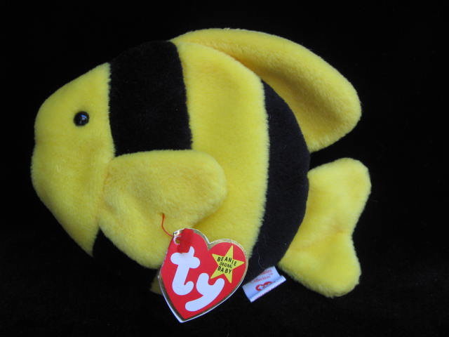 Ty Bubbles The Tropical Fish Retired Beanie Baby