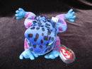 Ty Dart The Blue Frog Beanie Baby