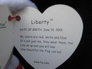 Ty Beanie Baby White Liberty The Patriotic Bear Ty Beanie Baby White Liberty The Patriotic Bear