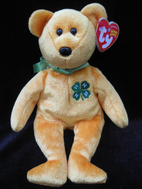 Ty 4-H 4 H Bear Beanie Baby