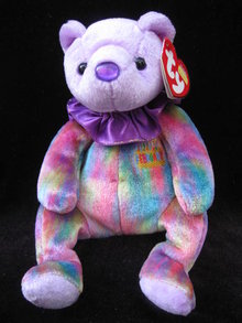 Ty February Birthday Bear Beanie Baby