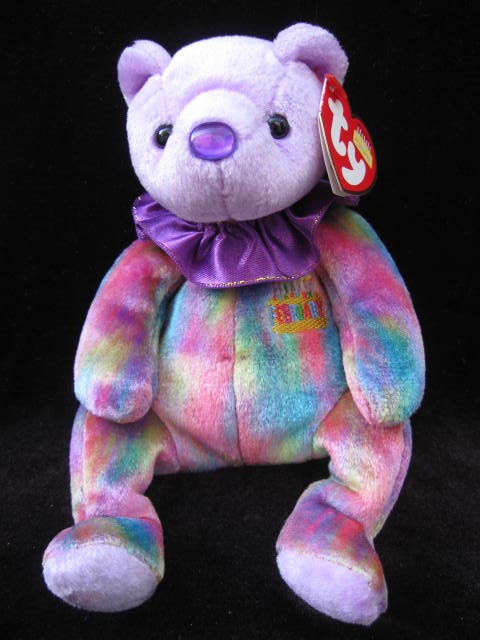 Ty February Birthday Bear Beanie Baby
