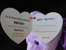 Ty February Birthday Bear Beanie Baby