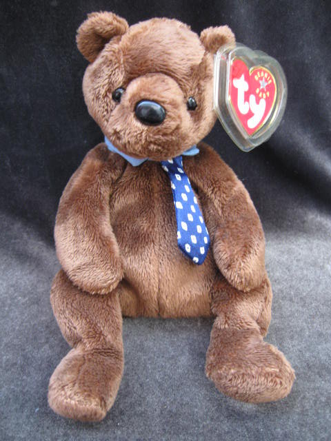 Ty Hero The Dad Bear Beanie Baby