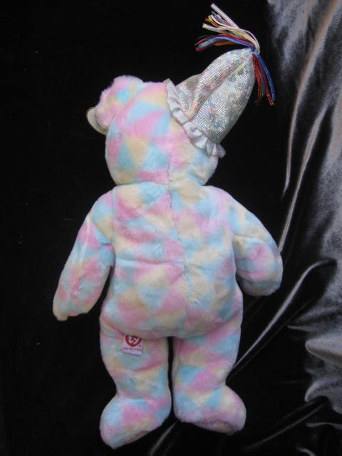 Ty Birthday Bear Beanie Buddy