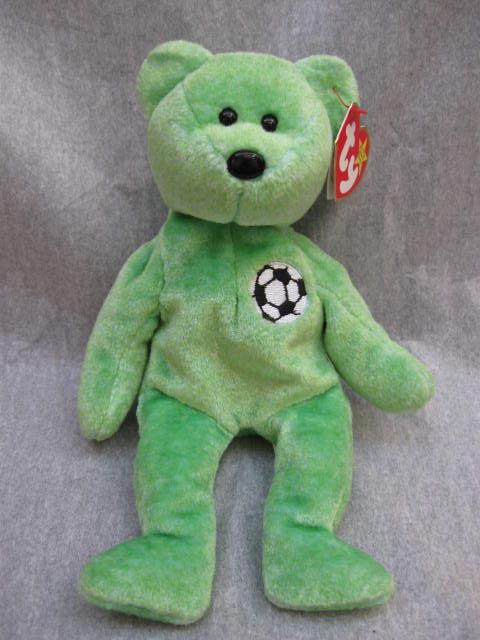 Ty Kicks The Soccer Player Bear Beanie Baby