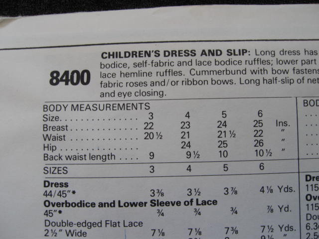 New Vintage Simplicity 8400 & Butterick 5194 Children's Raffled Dress Lot Of 2 Sewing Patterns