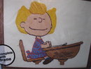 New Vintage Peanuts Sally Teacher's Pet Crewel Stitchery Kit