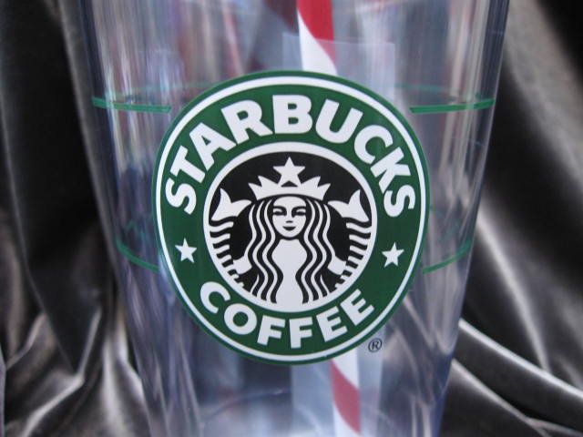Starbucks 2010 Christmas Venti Candy Cane Cold Cup To Go Tumbler 20 OZ