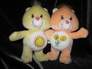 5 Cuddle Care Bears Grumpy, Birthday Bear & Take Care Bear, Funshine & Friend Care Bears Cuddle Pair Care Bears