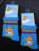 3 Pairs of Child's Friend Care Bears Socks Stockings Size 18 - 24 Months