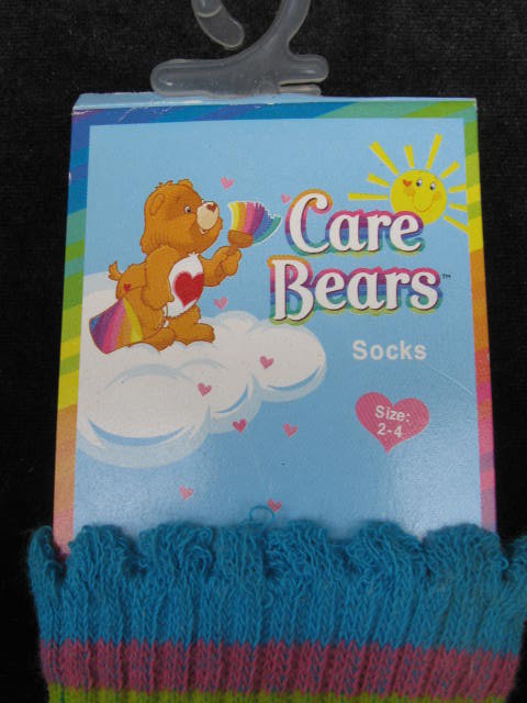 3 Pairs of Childs Friend Care Bears Socks Stockings Size 2-4