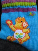 3 Pairs of Childs Friend Care Bears Socks Stockings Size 2-4