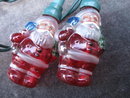Vintage String A Long Santa Claus GE Christmas Tree Lights + Bonus String