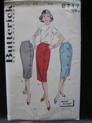 New Vintage Butterick 8717 Misses' Quick 'N Easy Wrap Around Skirt Sewing Pattern