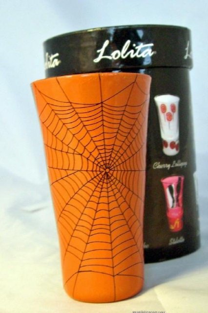 Lolita Halloween Green Spider Shot Glass