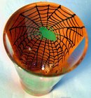 Lolita Halloween Green Spider Shot Glass