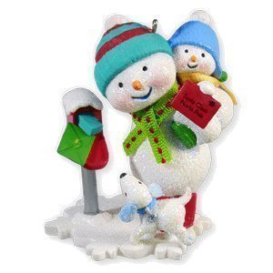 Hallmark 2010 Santa's Wish List Letter 3rd in Making Memories Series Christmas Tree Ornament