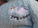 Ty Baby Boy The Blue Teddy Bear Retired Beanie Baby