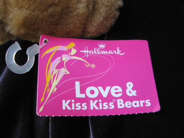 Hallmark 2000 Love & Kiss Kiss Bears Kissing Plush
