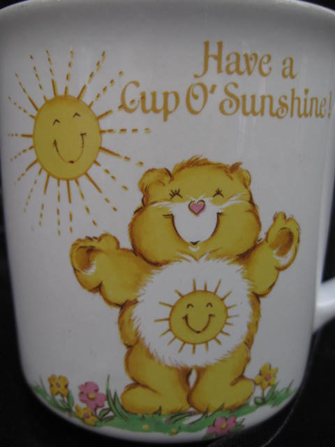 Vintage 1978 Funshine Care Bear Mug