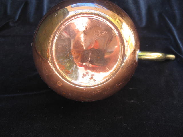 Copper Watering Can With Brass Spout & Handle