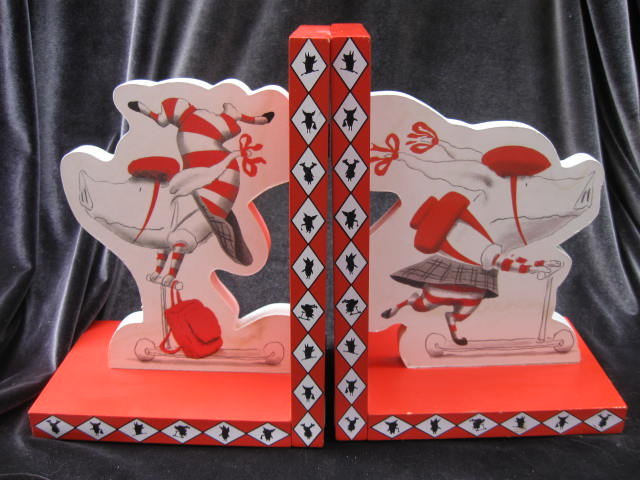 Olivia The Pig Bookends