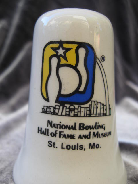 National Bowling Hall of fame and Museum Salt & Pepper Shakers