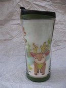 Starbucks 2007 Hologram Reindeer Travel Mug Or Thermal Mug