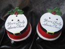 Vintage Yours Truly Santa Claus Salt & Pepper Shakers