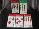 21 Wilton Pretzel & Lollipop Christmas & St. Patrick's Day Candy Kit Molds