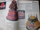 The Wilton Yearbook Of Cake Decorating 1977 & Jack O Lantern Cake Pan