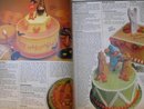 The Wilton Yearbook Of Cake Decorating 1977 & Jack O Lantern Cake Pan
