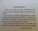 Dixie Dishes Rocky Cook Book Mount Edition