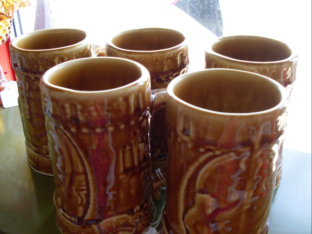 5 SHENANGO MUGS