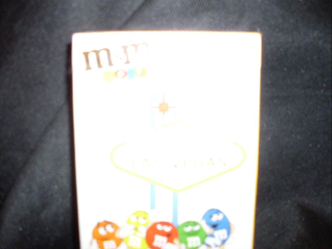 m and m playing card