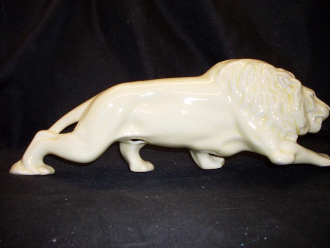 ceramic lion