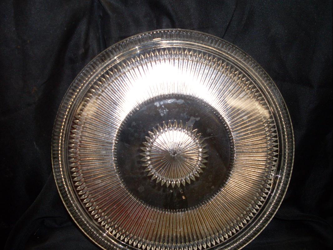 white carnival cake stand