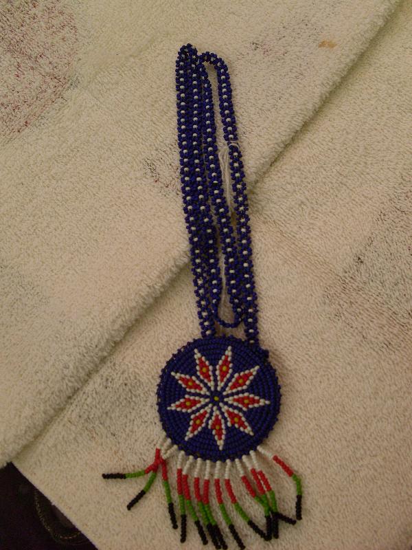 beadwork necklace