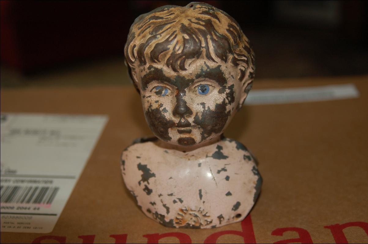 RARE GERMAN METAL DOLL
