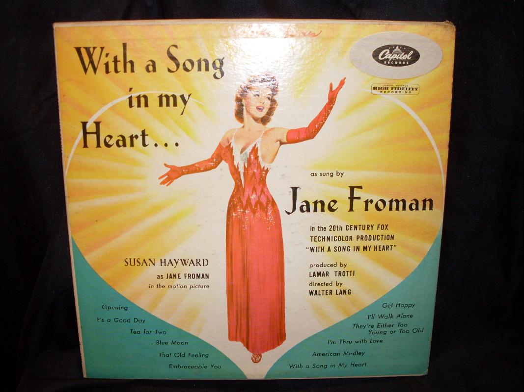 WITH A SONG IN MY HEART JANE FROMAN