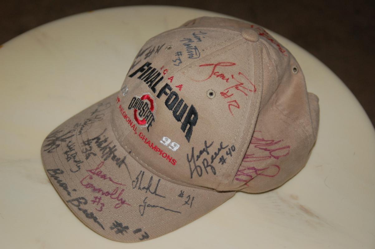 SIGNED OSU- OHIO STATE U HAT