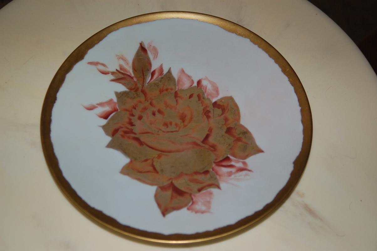 BAVARIA HAND PAINTED PLATE
