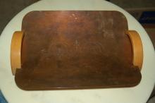 COPPER SERVING TRAY ART DECO