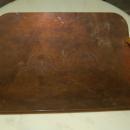 COPPER SERVING TRAY ART DECO