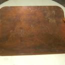 COPPER SERVING TRAY ART DECO