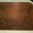 COPPER SERVING TRAY ART DECO