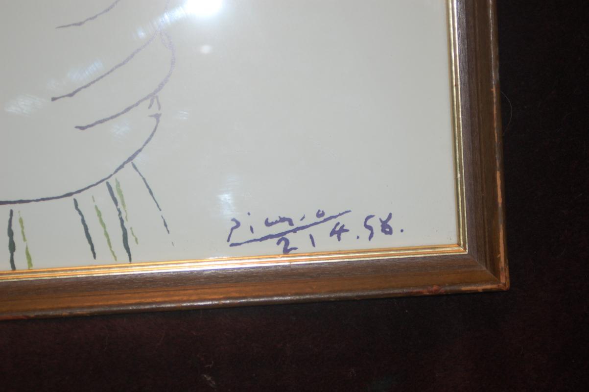 SIGNED PICASSO!!