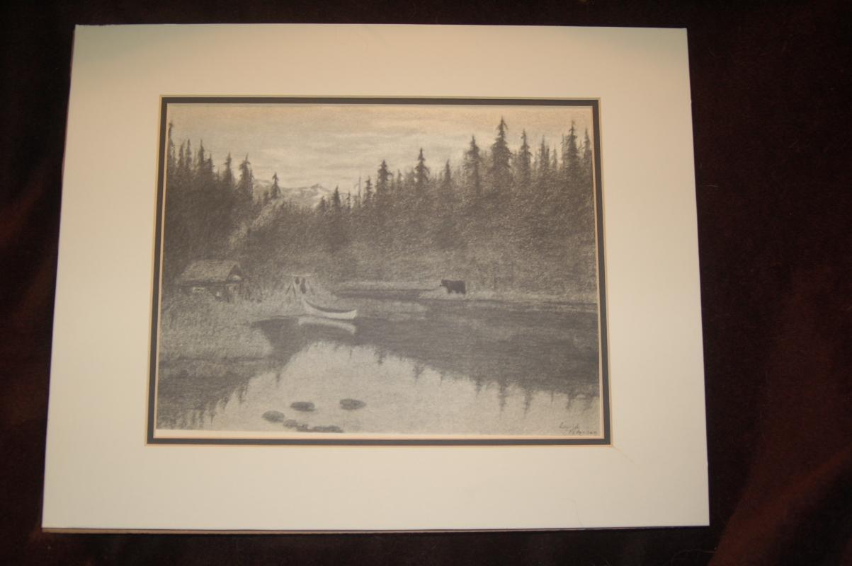 SIGNED INGRID PETERSON LITHOGRAGH